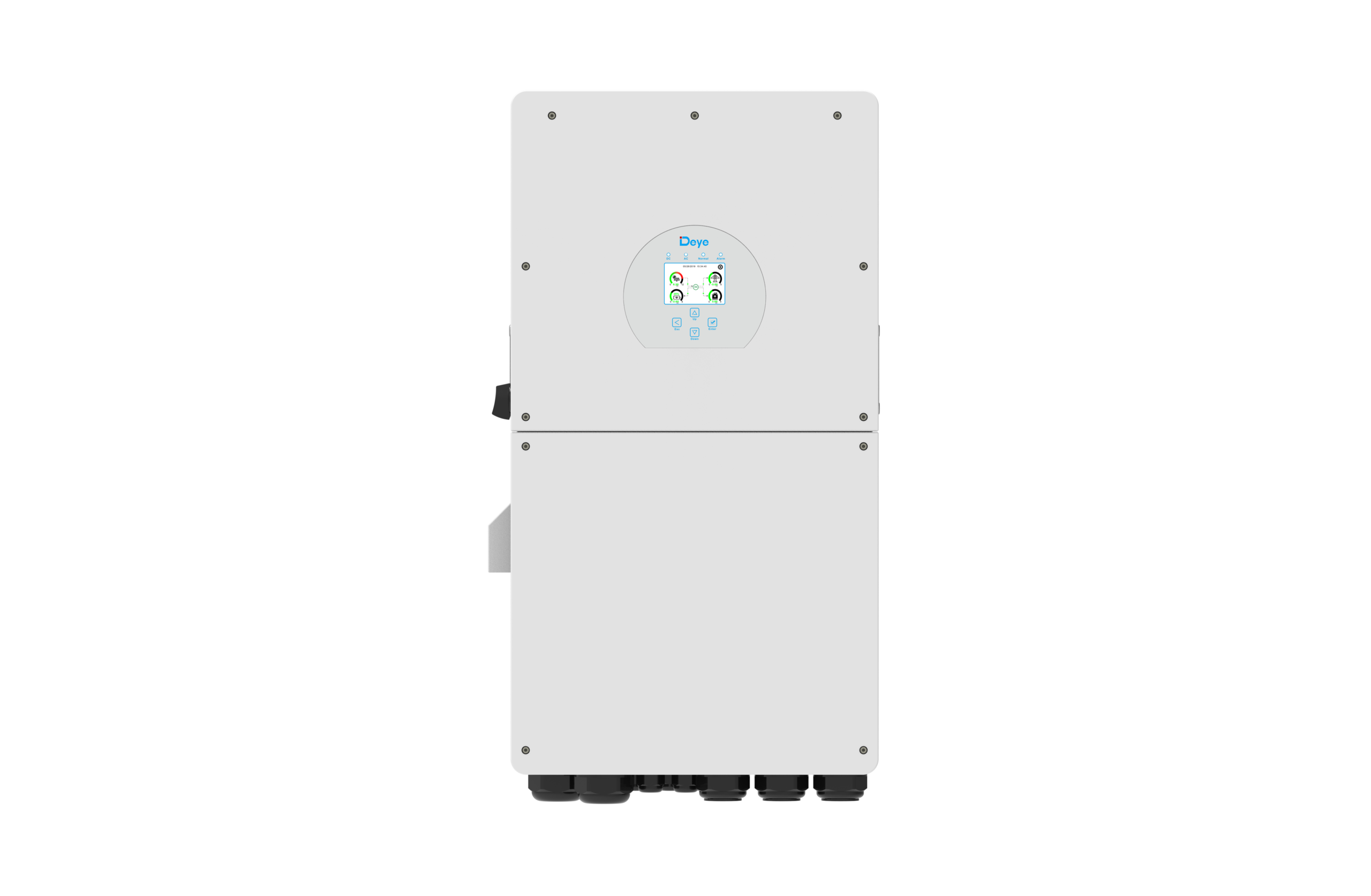 Deye SUN-14/16/18K-SG01LP1-EU-AM3-P hybrid inverter, front view