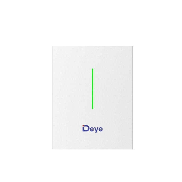 Deye RW-F10.2 wall-mounted lithium battery, front view